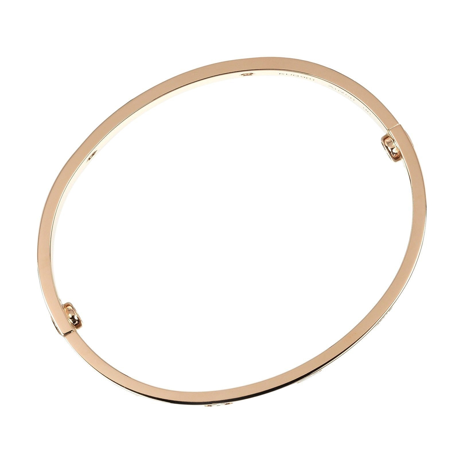 CARTIER】カルティエ ラブ ブレスレット #16 K18ピンクゴールド×4P 