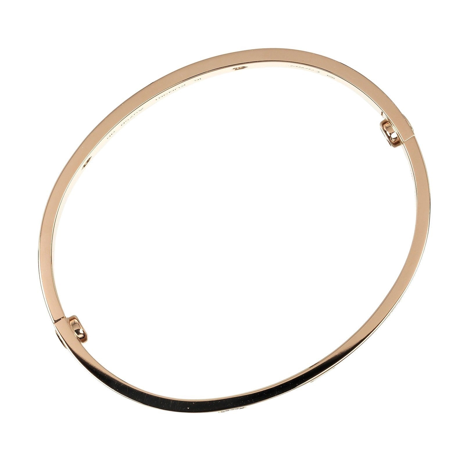 CARTIER】カルティエ ラブ ブレスレット #16 K18ピンクゴールド×4P