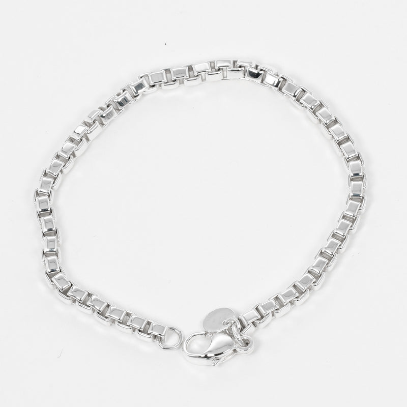 [TIFFANY & CO.] Tiffany 
 Venetian bracelet 
 Nin-engraved silver 925 VENETIAN Ladies A-Rank