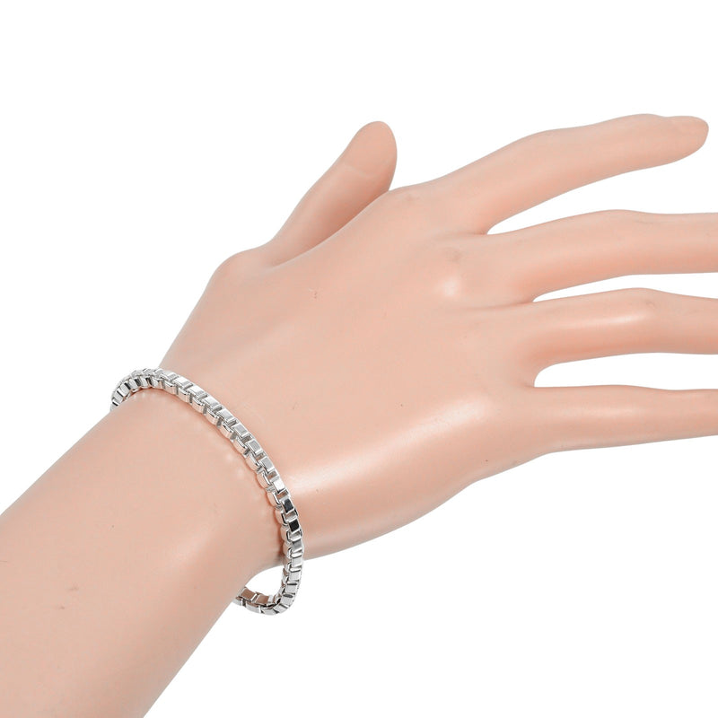 [TIFFANY & CO.] Tiffany 
 Venetian bracelet 
 Silver 925 Approximately 16.24G Venetian Ladies A Rank