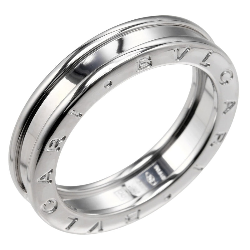 [Bvlgari] bulgari 
 Beezero un anillo / anillo de 15.5 
 K18 Gold blanco aproximadamente 6.53g ser cero una damas a+rango