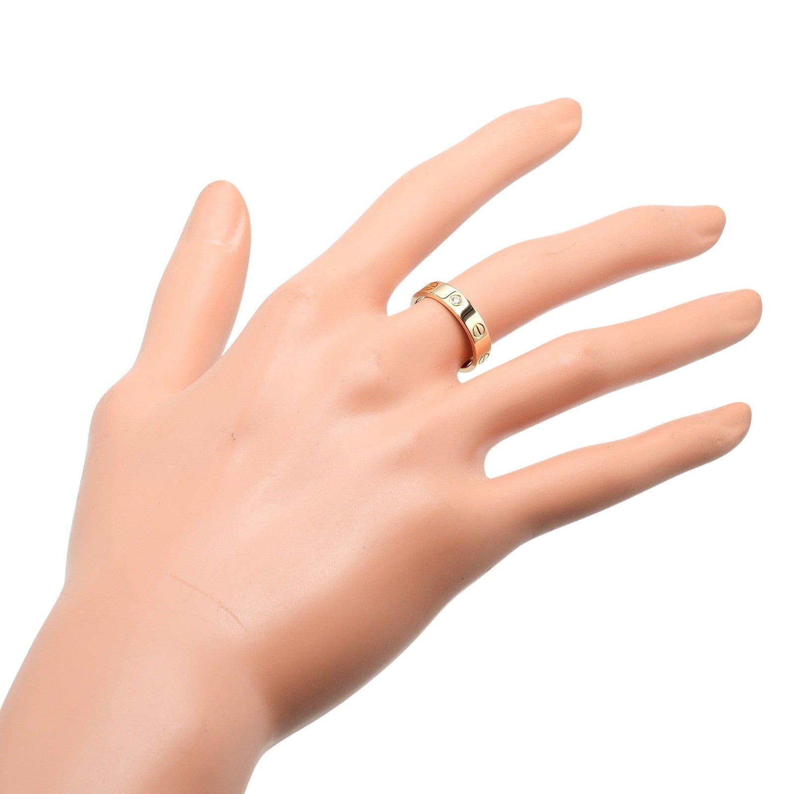 CARTIER】カルティエ ミニラブ ウェディング 10号 リング・指輪 K18