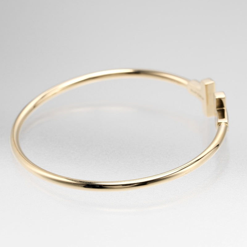 [TIFFANY & CO.] Tiffany 
 T wire bangle 
 16cm K18 Yellow Gold Approximately 8.85g T Wire Ladies A+Rank