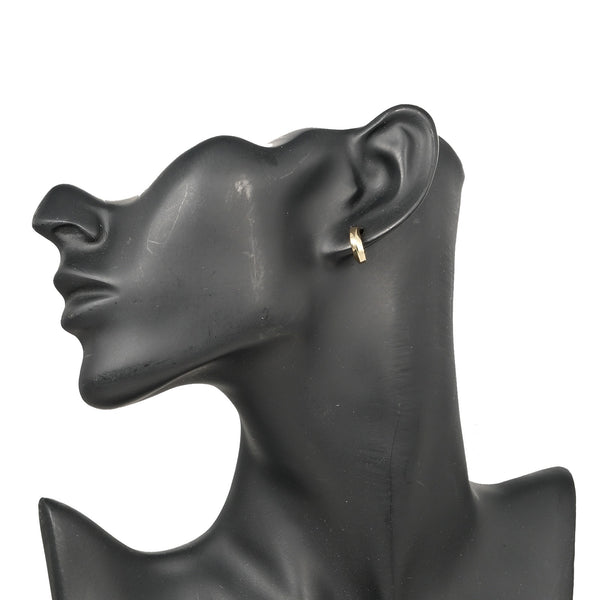 [Tiffany & Co.] Tiffany 
 나이프 엣지 귀걸이 
 K18 옐로우 골드 약 3.6g 나이프 엣지 레이디 A+순위