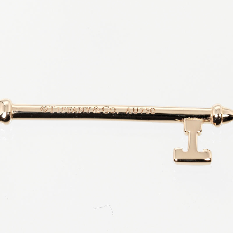 [Tiffany＆Co。]蒂法尼 
 附魔心钥匙吊坠上衣 
 K18粉红色金X钻石大约3.43克结界的心钥匙女士A+等级