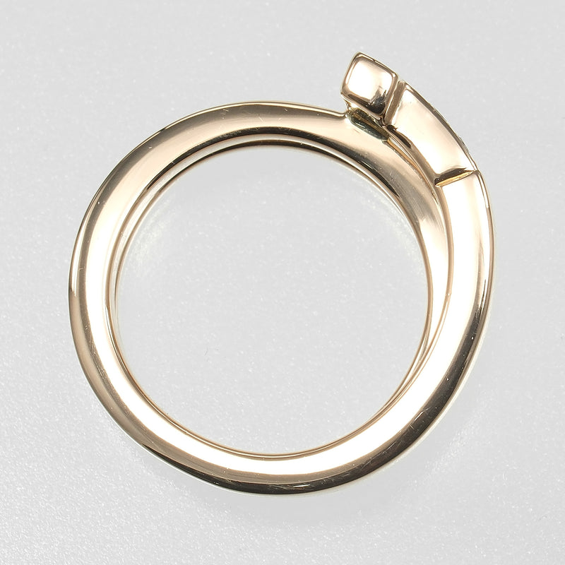 TIFFANY&Co.】ティファニー Tスクエア ラップ リング・指輪 8.5号