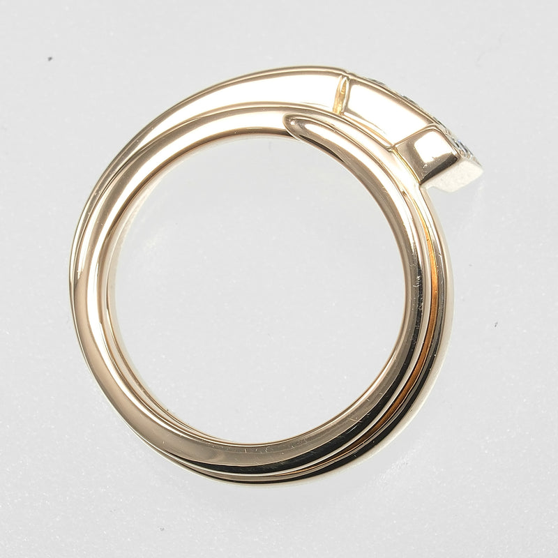 TIFFANY&Co.】ティファニー Tスクエア ラップ リング・指輪 8.5号