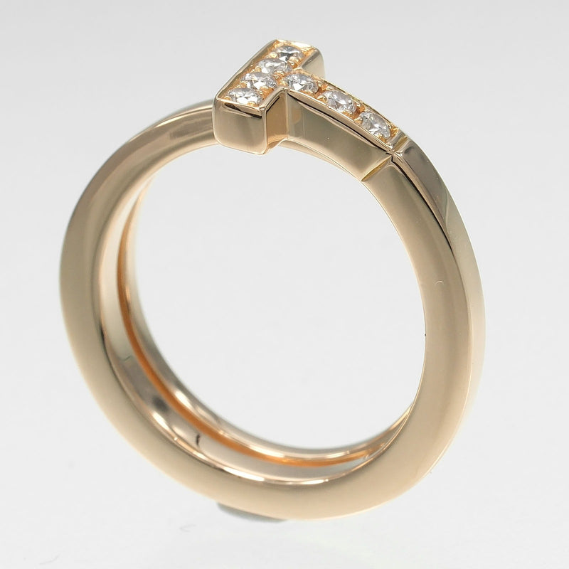 TIFFANY&Co.】ティファニー Tスクエア ラップ リング・指輪 8.5号