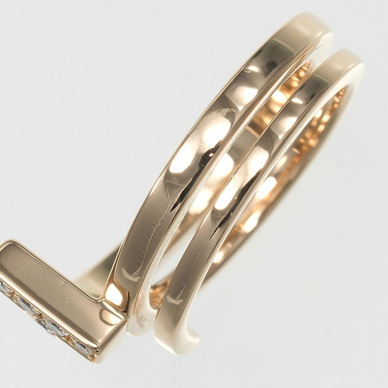 TIFFANY&Co.】ティファニー Tスクエア ラップ リング・指輪 8.5号
