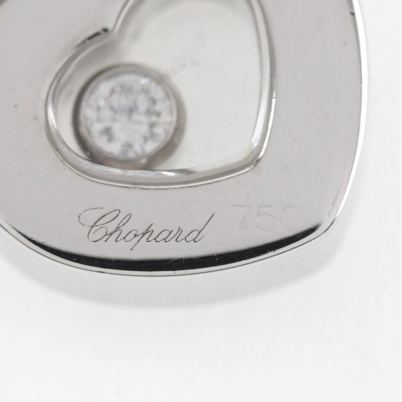 【Chopard】ショパール
 ハッピーダイヤ ブレスレット
 S85/3468 K18ホワイトゴールド×ダイヤモンド ハート 約26.5g Happy Diamond レディースA-ランク