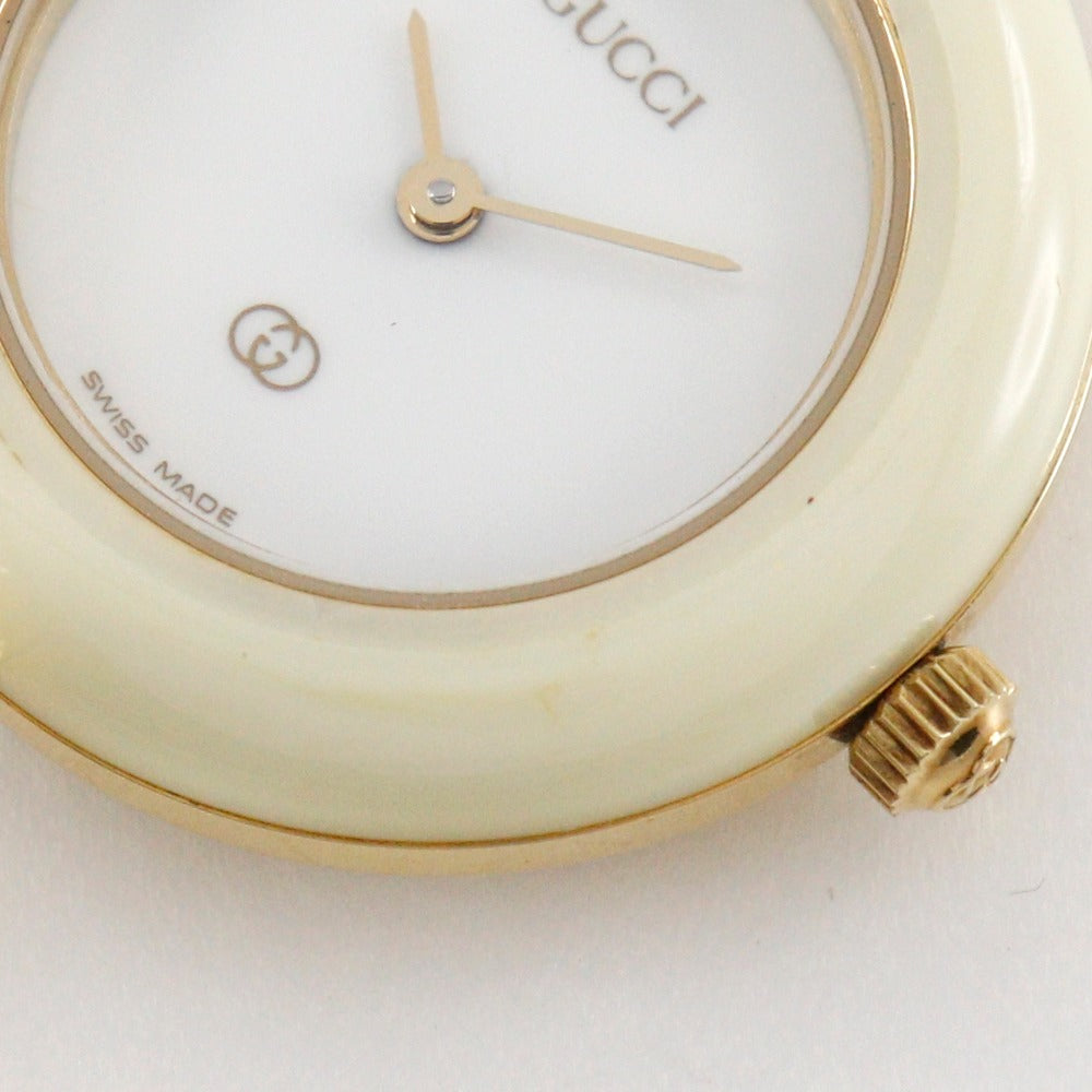 ◆GUCCI グッチ チェンジベゼルのみ 時計無し　10042 GUCCI】グッチ チェンジベゼル 腕時計 1100-L クオーツ – NISHIKINO