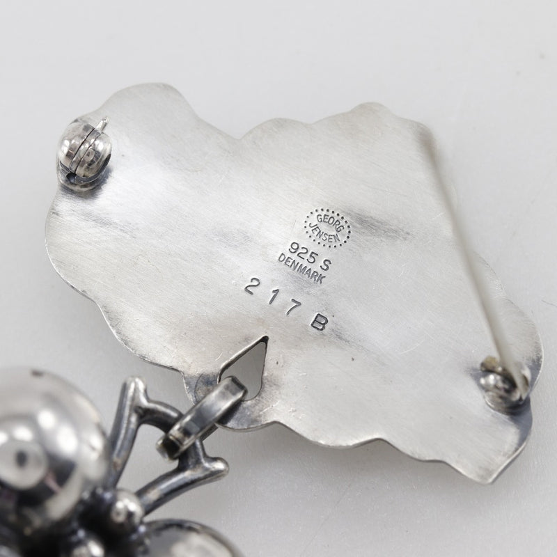 [Georg Jensen] Georg Jensen Moonlight Grape Broche