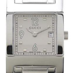 [GUCCI] Gucci Watch 7700L Stainless Steel Quartz Analog display gray dial Ladies A rank