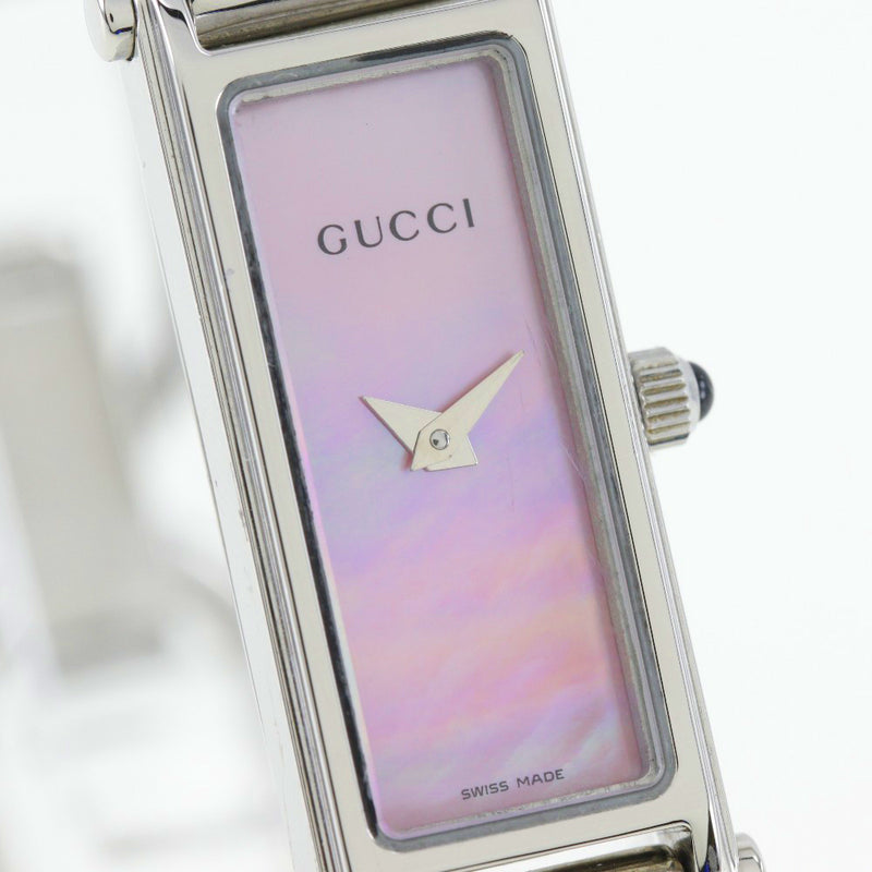 [Gucci] Gucci Watch 1500L Dames analogiques en acier inoxydable