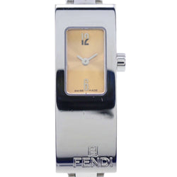 [FENDI] Fendi 
 watch 
 3300L Stainless Steel Quartz Analog Display Orange Dial Ladies
