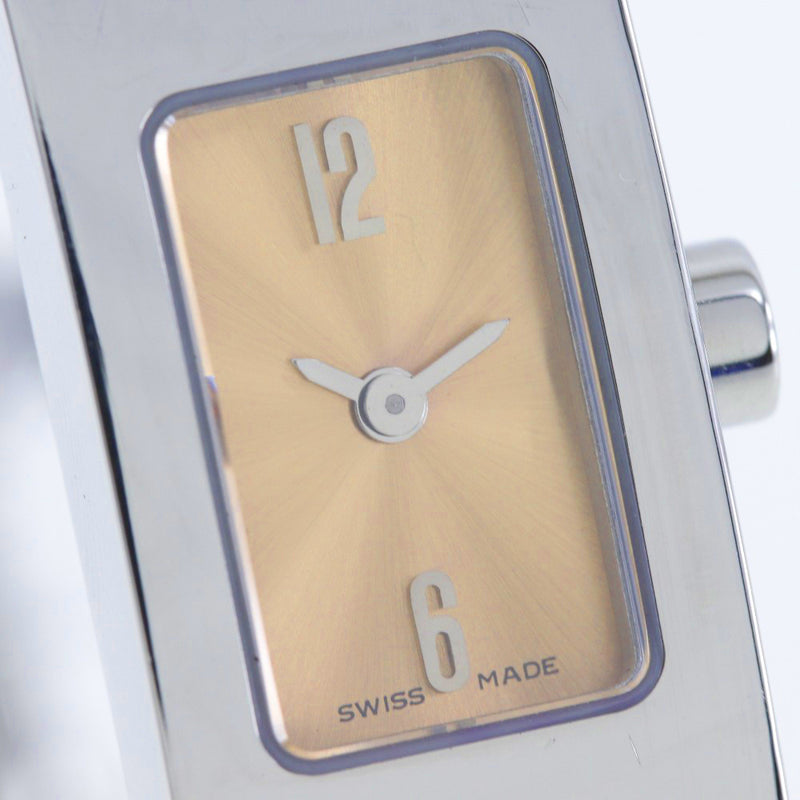 【FENDI】フェンディ
 腕時計
 3300L ステンレススチール クオーツ アナログ表示 オレンジ文字盤 レディース
