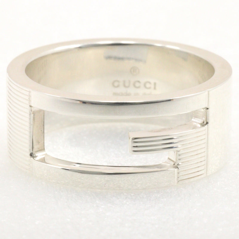 [GUCCI] Gucci 
 Branded G 11.5 Ring / Ring 
 Silver 925 about 7.3g Branded G Ladies A-Rank