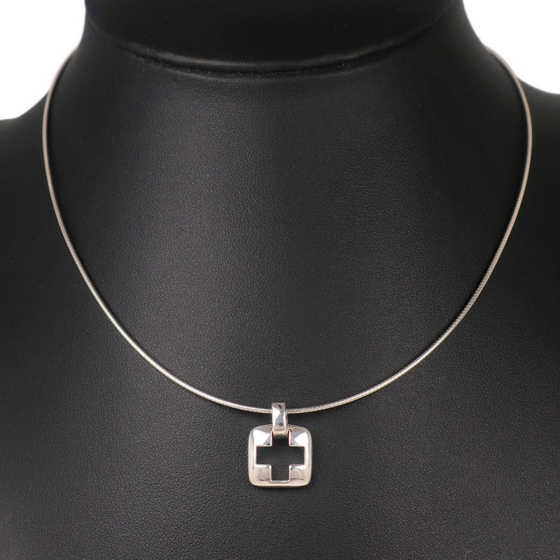 [Tiffany & co.] Tiffany 
 collar 
 Silver 925 cuadrado aproximadamente 7.1g Damas un rango