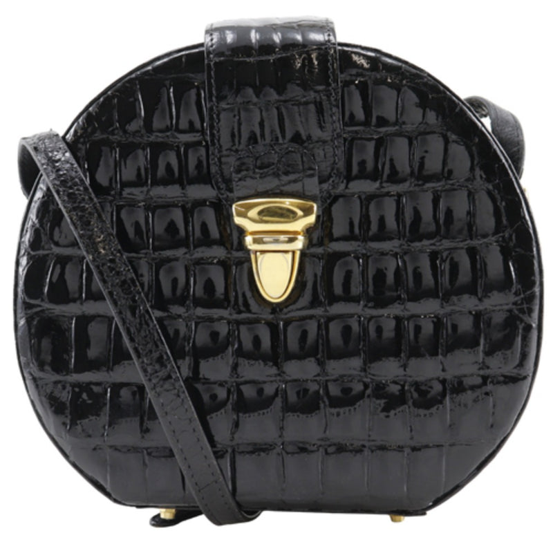 Sac porté épaule Pochette en crocodile