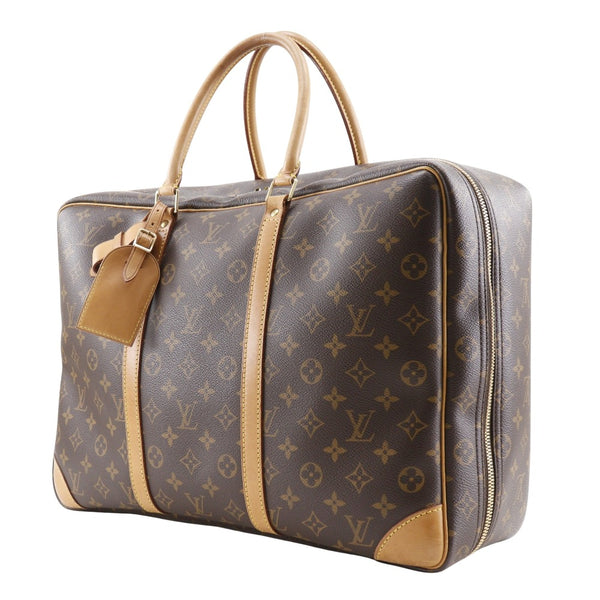 【LOUIS VUITTON】ルイ・ヴィトン
 シリウス45 ボストンバッグ
 Ｍ41408 モノグラムキャンバス 茶 SP1919刻印 手提げ A4 ダブルファスナー Sirius 45 ユニセックスA-ランク