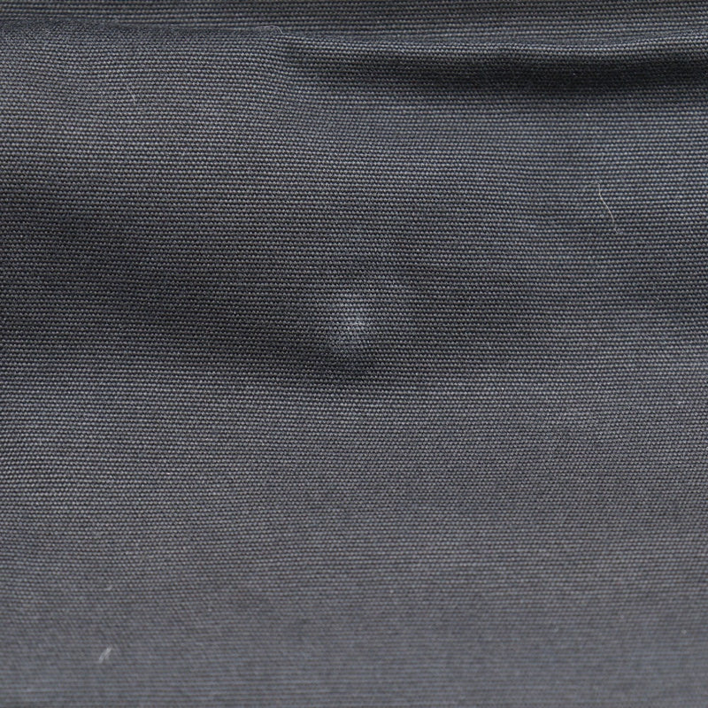 [Bottegaveneta]BOTTEGA VENETA Bolso, lienzo x cuero, gris/negro, bolso de hombro, cremallera doble A5, damas