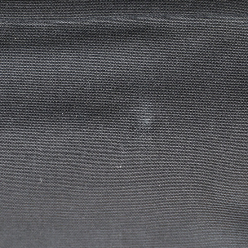 [Bottegaveneta]BOTTEGA VENETA Bolso, lienzo x cuero, gris/negro, bolso de hombro, cremallera doble A5, damas