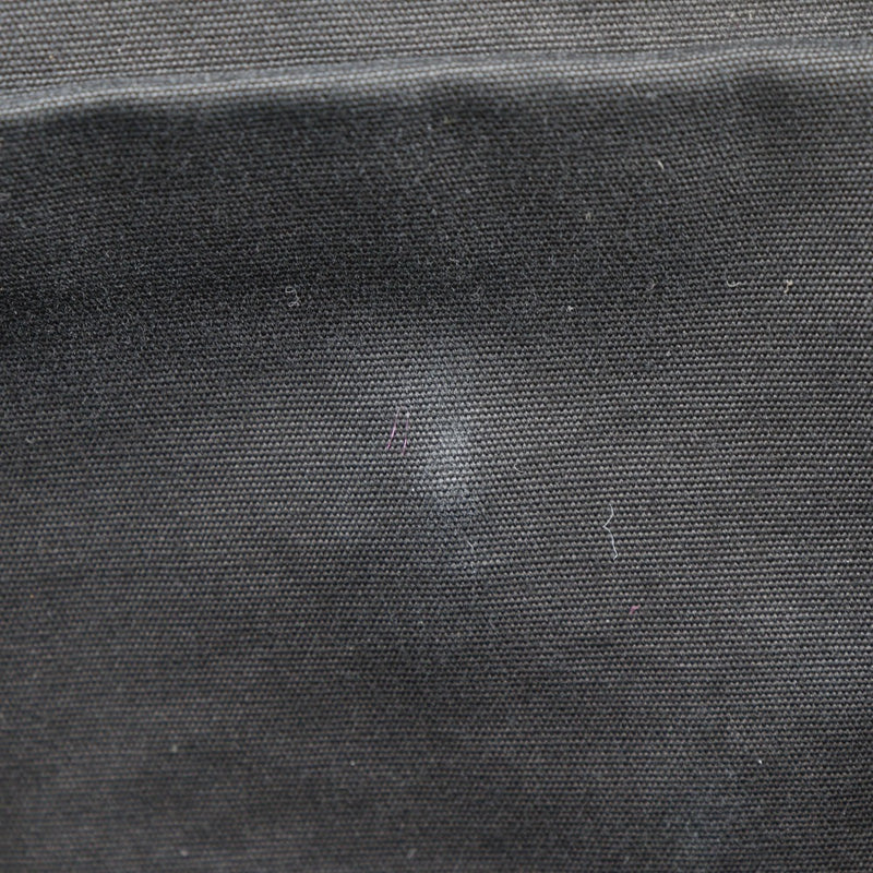 [Bottegaveneta]BOTTEGA VENETA Bolso, lienzo x cuero, gris/negro, bolso de hombro, cremallera doble A5, damas