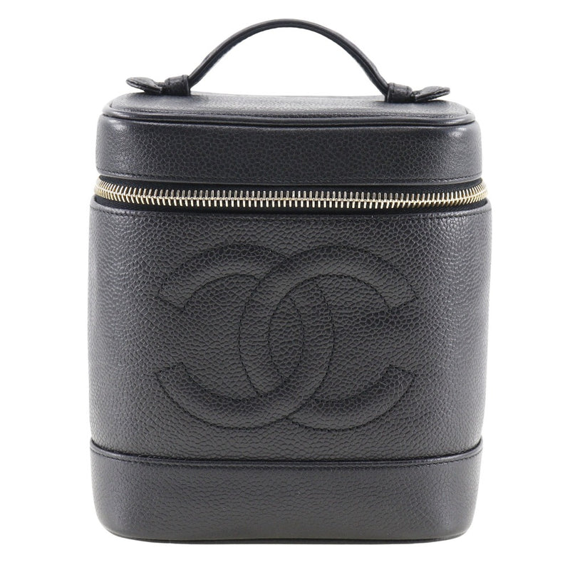 [Chanel] Chanel 
 Bolso de tocador 
 A01998 caviar skin mandura sujetador de tocadoras damas