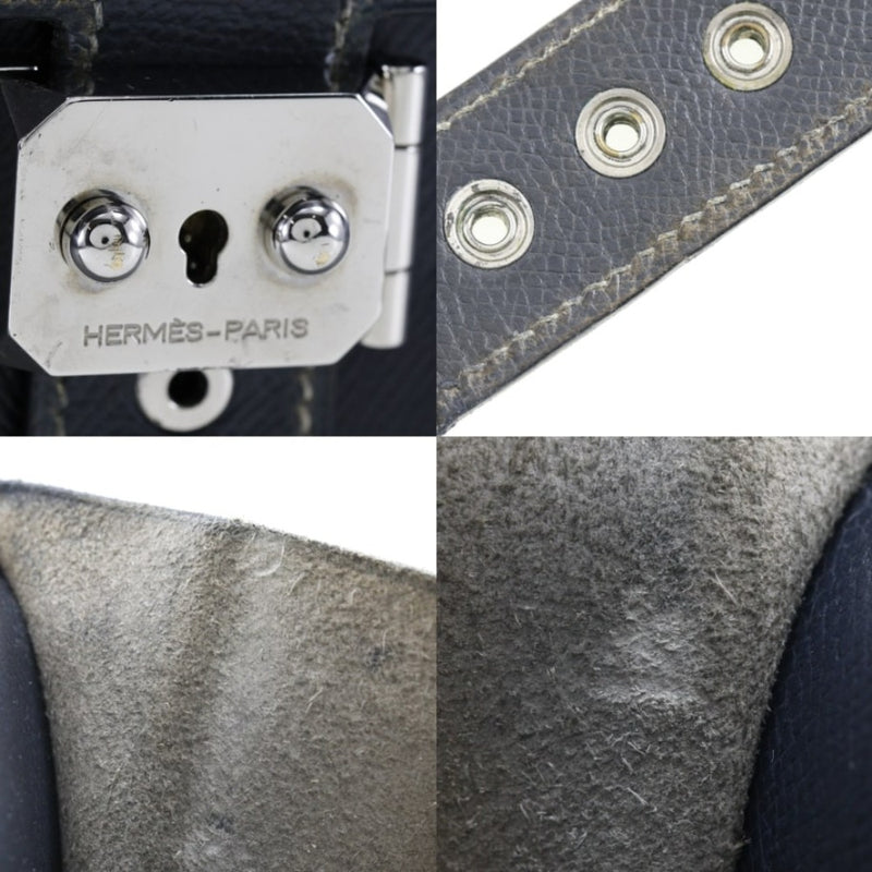 [HERMES] Hermes 
 Sack Adepesh 41 Business Bag 
 Leather shoulder hanging A4 lock square Sac Adepeche 41 Men's