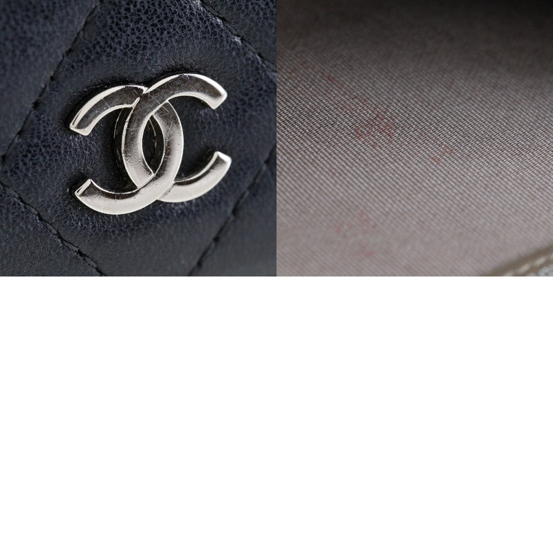 [Chanel] Chanel 
 Billetera larga matrasse 
 Damas de matelasse abiertas de piel de caramelo