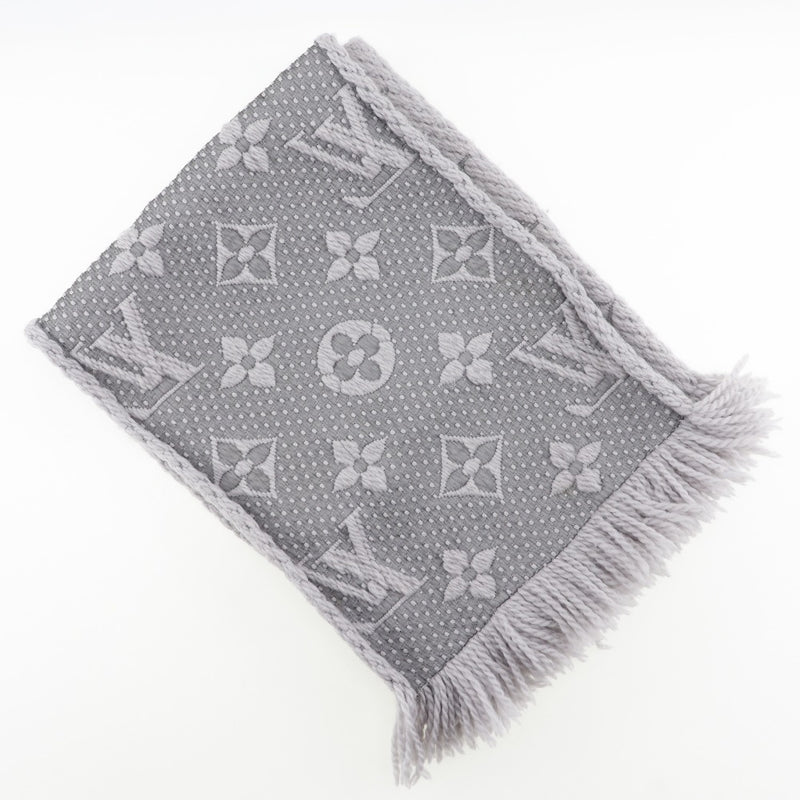 [Louis Vuitton]路易威登 
 Escharp logomania消声器消声器 
 M74742羊毛Escharp logomania消声器中性a级
