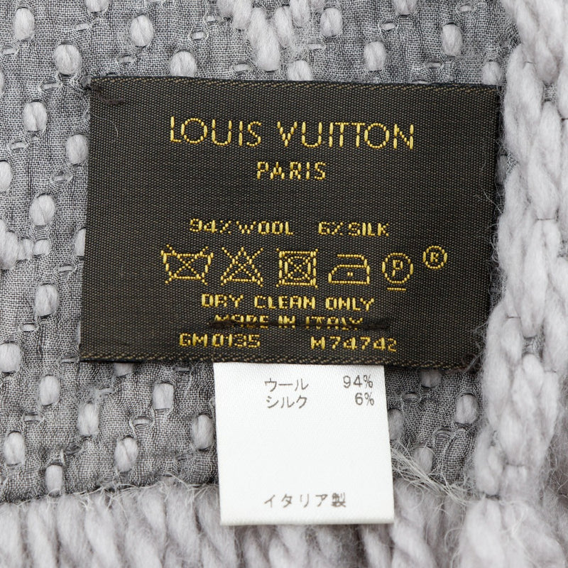 [Louis Vuitton] Louis Vuitton 
 Escharp Logomania Muffler Muffler 
 M74742 Wool ESCHARP LOGOMANIA MUFFLER Unisex A-Rank