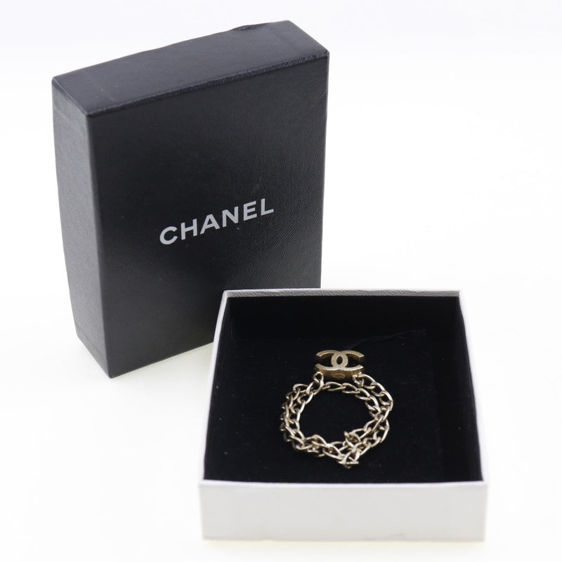 [CHANEL] Chanel 
 Cocomark strap 
 Gold plating 03p engraved COCO Mark Ladies