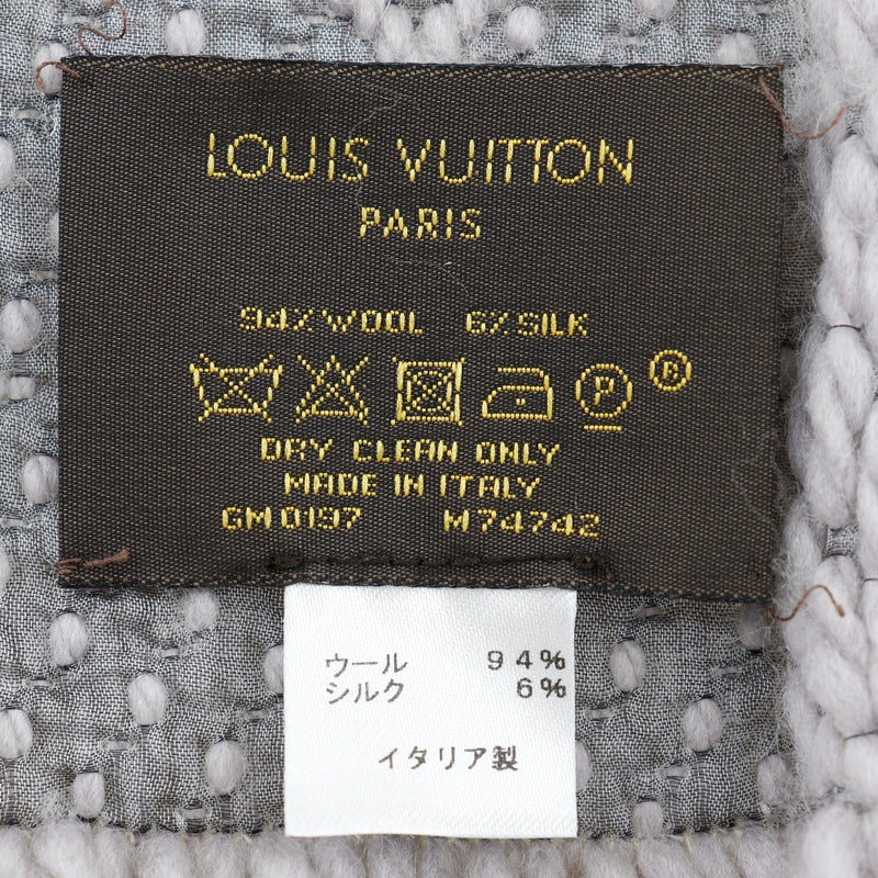 [Louis Vuitton] Louis Vuitton 
 Esonic Logo Mania Muffler 
 M74742 Wool ESCALP LOGO MANIA Ladies A Rank