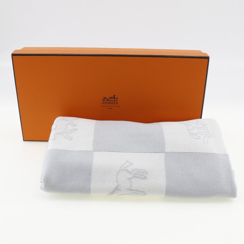 [HERMES] Hermes 
 Blanket and other accessories 
 Cotton BLANKET_A+Rank