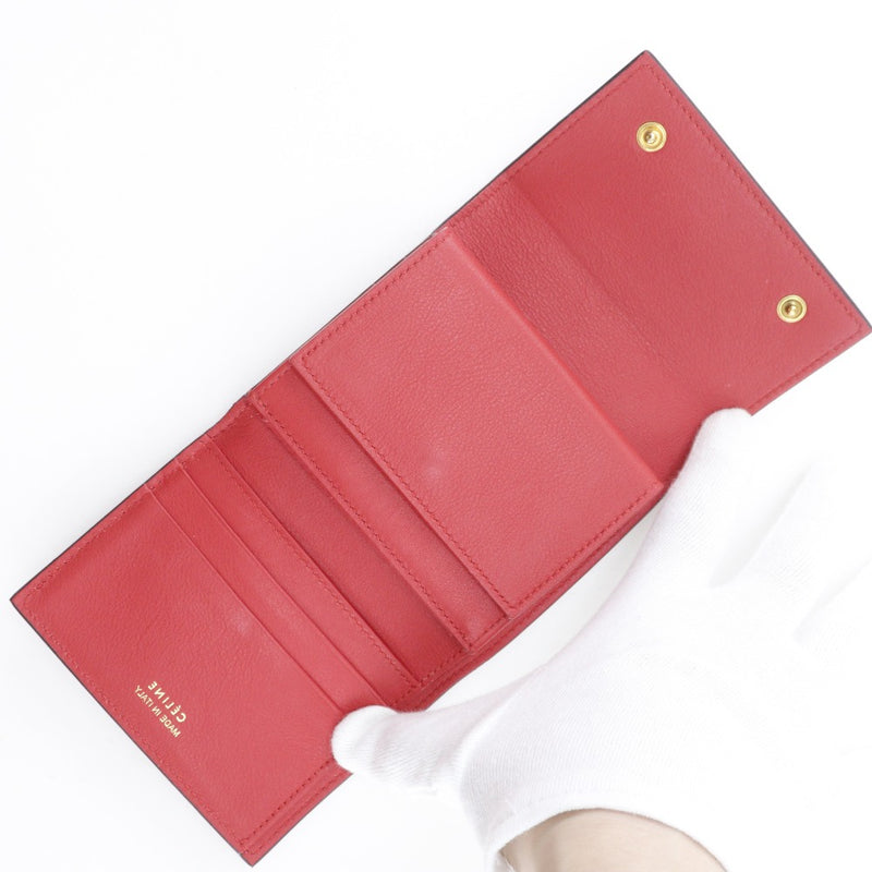 CELINE】セリーヌ スモールフォールデッド マルチファンクション 三