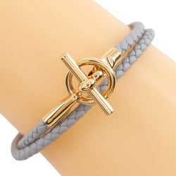 HERMES】エルメス グレナン ドゥブルトゥール ブレスレット