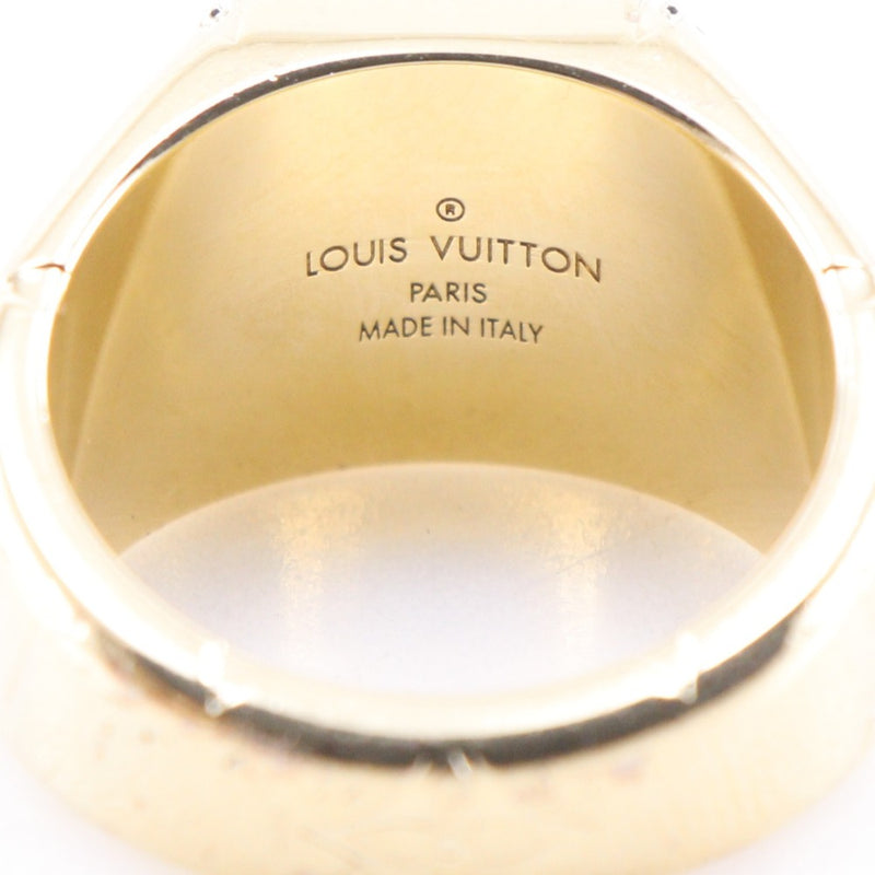 LOUIS VUITTON]LOUIS VUITTON signet ring monogram Ring M80190 No