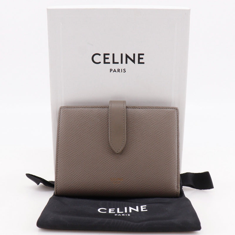 CELINE】セリーヌ ミディアムストラップウォレット 二つ折り財布