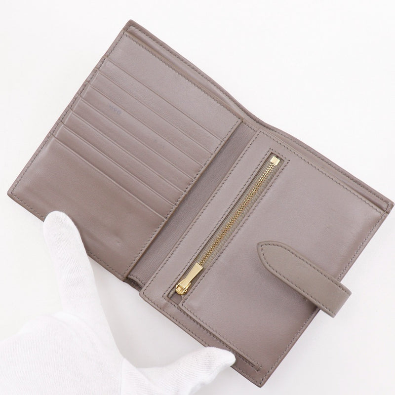 【極美品】CELINE セリーヌ ミディアム ストラップウォレット 二つ折り財布 CELINE】セリーヌ ミディアムストラップウォレット 二つ折り財布