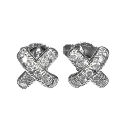 Tiffany タイニークロスピアス TIFFANY&Co.】ティファニー クロスステッチ ピアス – NISHIKINO