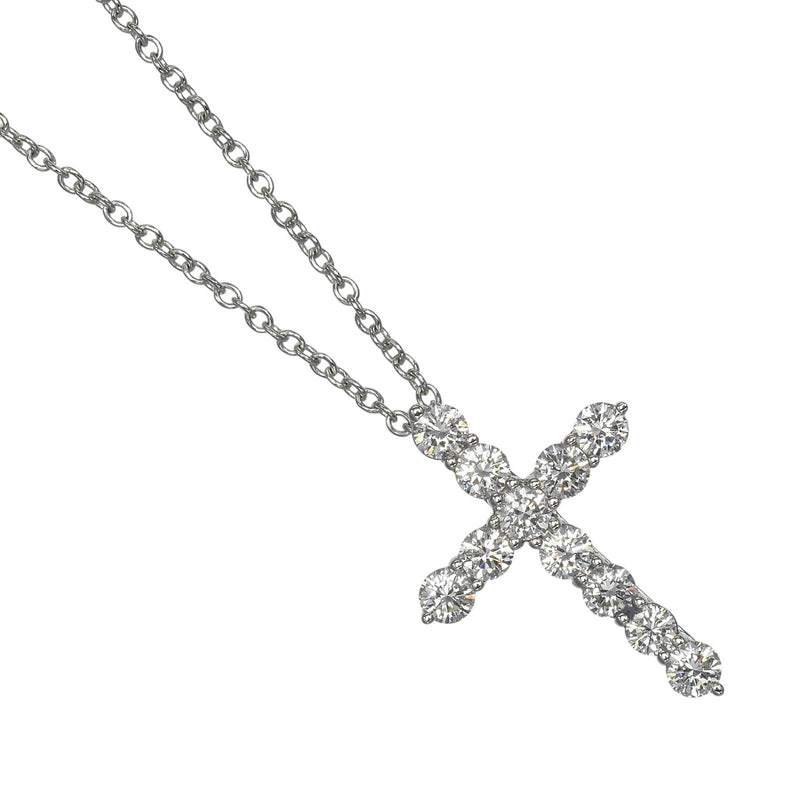 [TIFFANY y compañía]TIFFANY&Co. collar de cruz pequeña