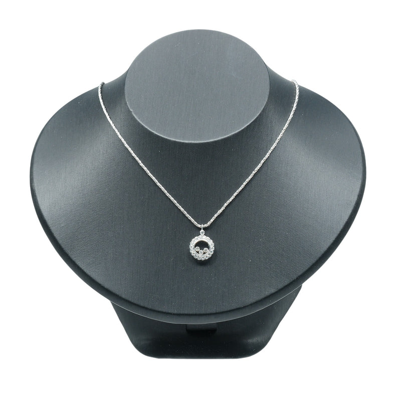 Chopard】ショパール ハッピーダイヤモンド ラウンド ネックレス
