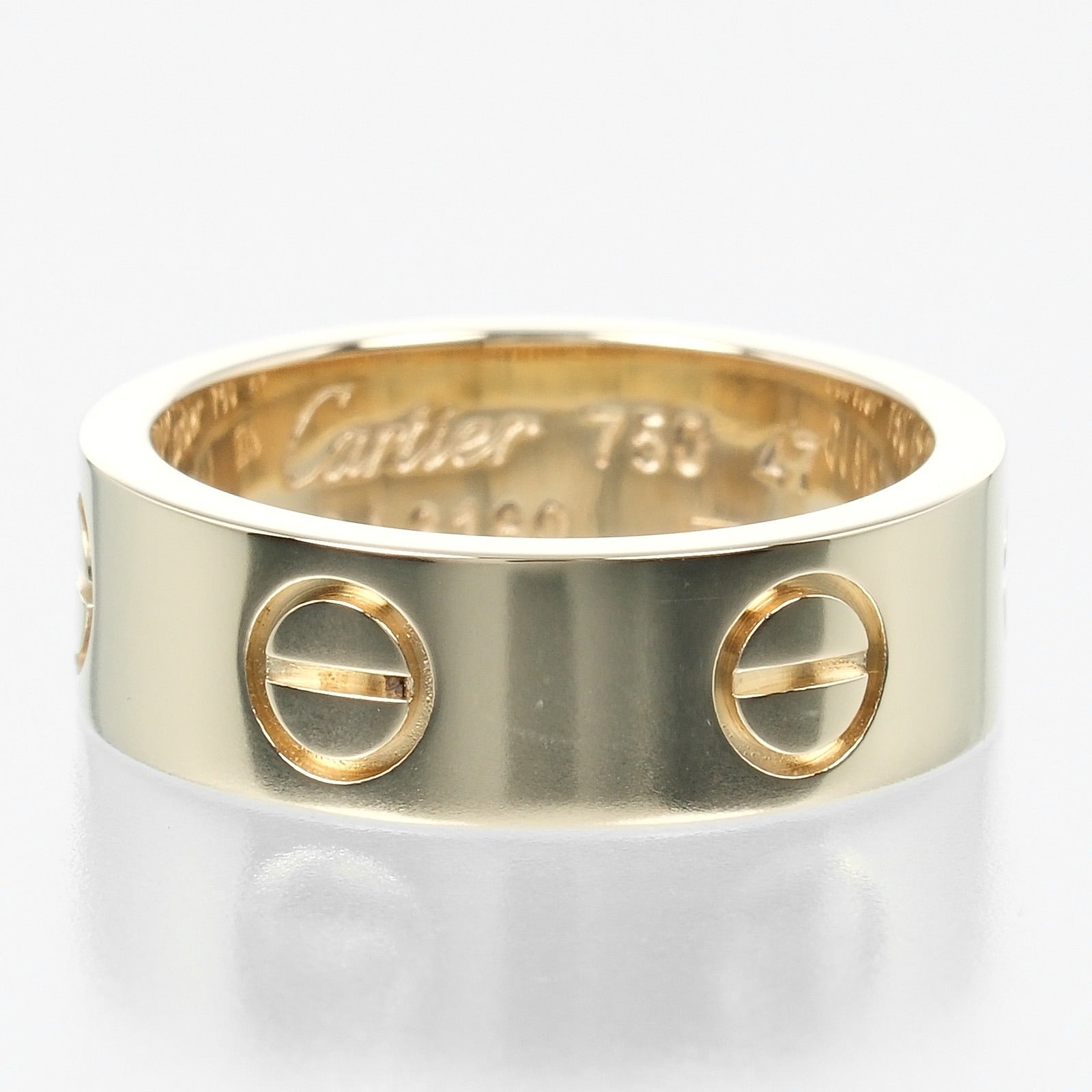 CARTIER】カルティエ ラブ リング・指輪 7号 – NISHIKINO VINTAGE KYOTO