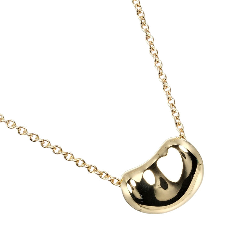 [TIFFANY & CO.] Tiffany 
 Bean necklace 
 K18 Yellow Gold Approximately 2.98g Bean Ladies A Rank