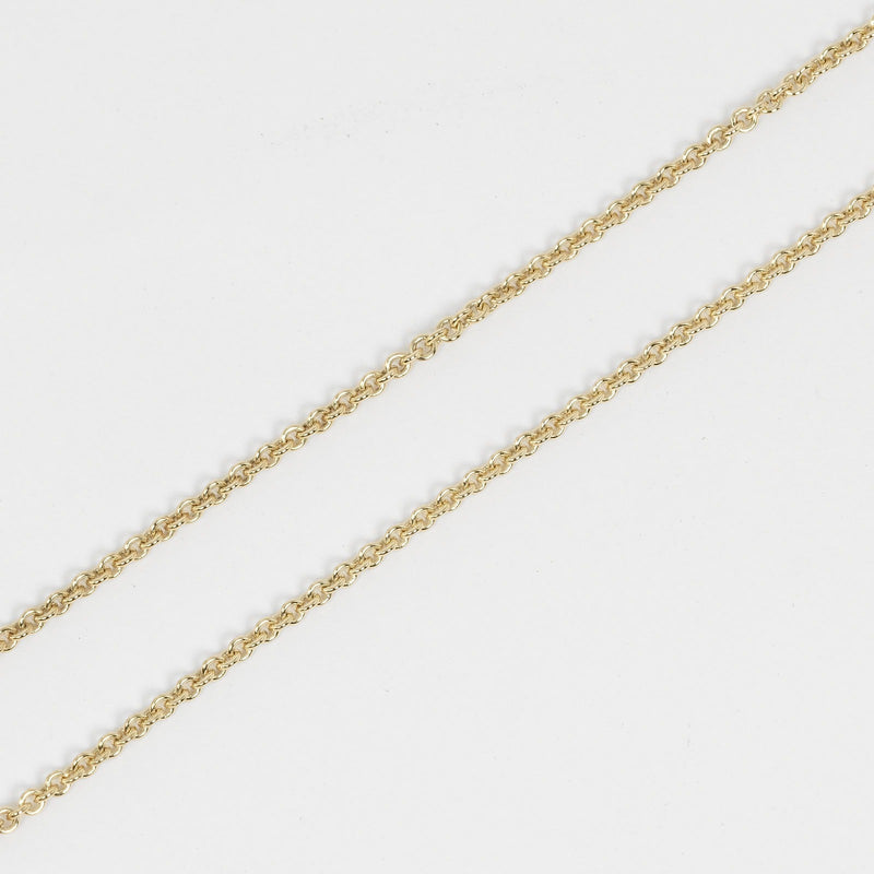 [Tiffany & co.] Tiffany 
 Collar de roca 1837 
 K18 Oro amarillo aproximadamente 14.39G 1837 LOCK Damas A Rank