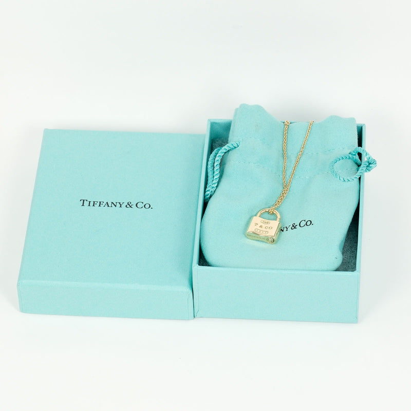 [Tiffany＆Co。]蒂法尼 
 1837年岩石项链 
 K18黄金大约14.39g 1837锁定女士