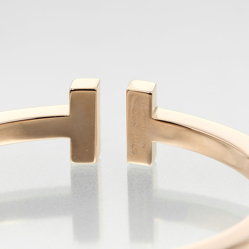 [TIFFANY & CO.] Tiffany 
 T -square bangle 
 17cm L size around the arm K18 Pink Gold Approximately 29g T SQUARE Men's A+Rank