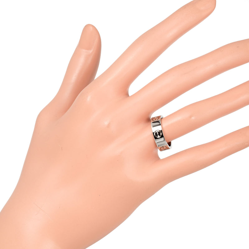 [Cartier] Cartier 
 Love 9.5 Ring / Ring 
 K18 White Gold Approximately 6.75g LOVE Love Love Ladies A Rank
