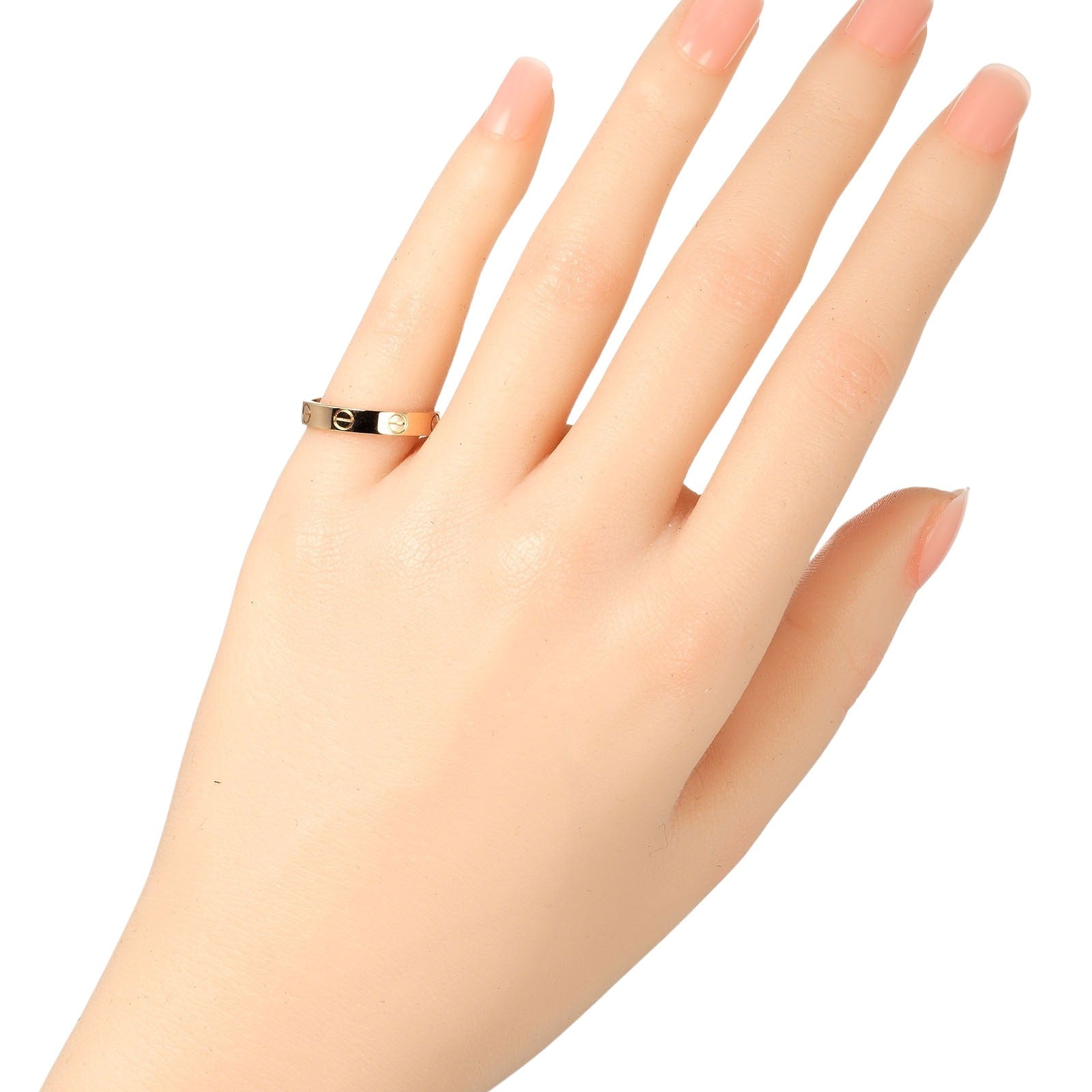 CARTIER】カルティエ ミニラブ ウェディング 11.5号 リング・指輪 K18